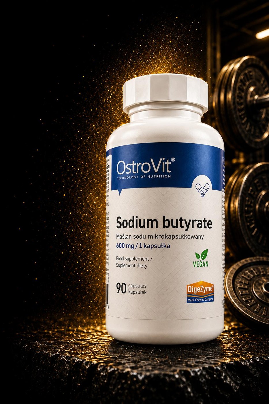 OstroVit Sodium Butyrate - 90 Caps 